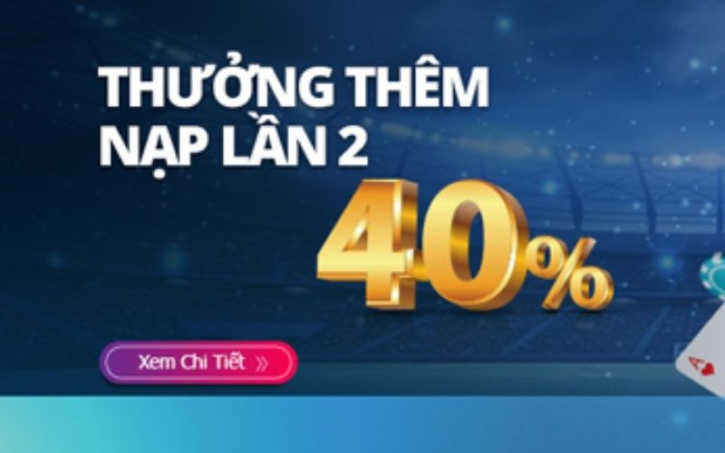 Khuyến mãi nạp lần 2 