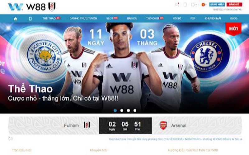W88 top 1 nhà cái khuyến mãi thành viên mới 150k
