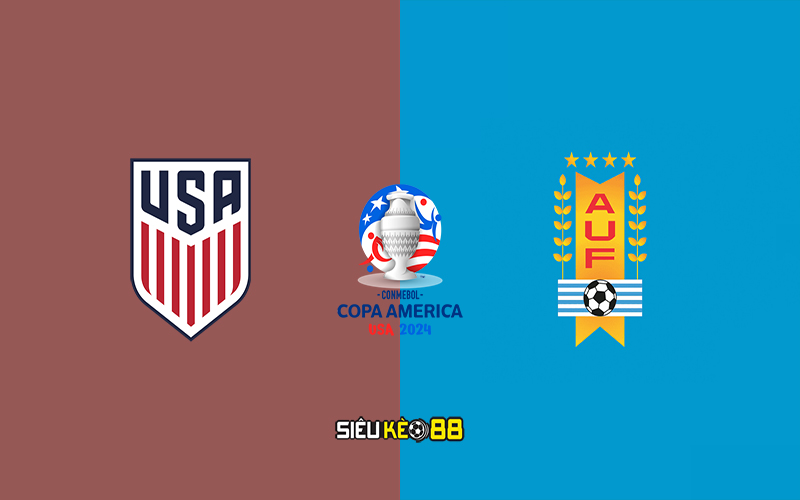 Soi kèo Mỹ vs Uruguay 8h00 ngày 02/07/2024 - Copa America 2024